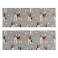 thumbnail image 1 of Kitchen Rugs Sets Of 2,Beagle and Dog Footprints Anti Fatigue Kitchen Mat Rugs Non Slip Washable,Decorative Kitchen Floor Mats for Kitchen,Sink,Laundry,17"X47", 1 of 5