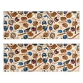 thumbnail image 1 of Kitchen Rugs Sets Of 2,Beige Baseball Gear Pattern Anti Fatigue Kitchen Mat Rugs Non Slip Washable,Decorative Kitchen Floor Mats for Kitchen,Sink,Laundry,17"X47", 1 of 5