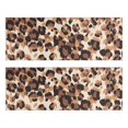 thumbnail image 1 of Kitchen Rugs Sets Of 2,Beige and Brown Leopard Pattern Anti Fatigue Kitchen Mat Rugs Non Slip Washable,Decorative Kitchen Floor Mats for Kitchen,Sink,Laundry,17"X47", 1 of 5