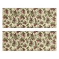 thumbnail image 1 of Kitchen Rugs Sets Of 2,Beige Christmas Pine Cone Pattern Anti Fatigue Kitchen Mat Rugs Non Slip Washable,Decorative Kitchen Floor Mats for Kitchen,Sink,Laundry,17"X47", 1 of 5