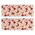 thumbnail image 1 of Kitchen Rugs Sets Of 2,Beige Christmas Santa Pattern Anti Fatigue Kitchen Mat Rugs Non Slip Washable,Decorative Kitchen Floor Mats for Kitchen,Sink,Laundry,17"X47", 1 of 5