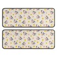 thumbnail image 1 of Kitchen Rugs Sets Of 2,Beige Cow Flower Pattern Anti Fatigue Kitchen Mat Rugs Non Slip Washable,Decorative Kitchen Floor Mats for Kitchen,Sink,Laundry,17"x47"+17"x47", 1 of 5