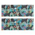 thumbnail image 1 of Kitchen Rugs Sets Of 2,Bernese Mountain and Flower Anti Fatigue Kitchen Mat Rugs Non Slip Washable,Decorative Kitchen Floor Mats for Kitchen,Sink,Laundry,17"X47", 1 of 5