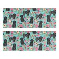 thumbnail image 1 of Kitchen Rugs Sets Of 2,Bichon Dog Blue Florals Anti Fatigue Kitchen Mat Rugs Non Slip Washable,Decorative Kitchen Floor Mats for Kitchen,Sink,Laundry,17"X47", 1 of 5