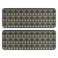 thumbnail image 1 of Kitchen Rugs Sets Of 2,Black Buffalo Geometric Pattern Anti Fatigue Kitchen Mat Rugs Non Slip Washable,Decorative Kitchen Floor Mats for Kitchen,Sink,Laundry,17"x47"+17"x47", 1 of 5