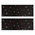 thumbnail image 1 of Kitchen Rugs Sets Of 2,Black Christmas Star Pattern Anti Fatigue Kitchen Mat Rugs Non Slip Washable,Decorative Kitchen Floor Mats for Kitchen,Sink,Laundry,17"X47", 1 of 5