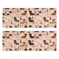 thumbnail image 1 of Kitchen Rugs Sets Of 2,Black Cute Dachshund Dog and Wine Anti Fatigue Kitchen Mat Rugs Non Slip Washable,Decorative Kitchen Floor Mats for Kitchen,Sink,Laundry,17"X47", 1 of 5