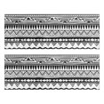 thumbnail image 1 of Kitchen Rugs Sets Of 2,Black Geometric Striped Pattern Anti Fatigue Kitchen Mat Rugs Non Slip Washable,Decorative Kitchen Floor Mats for Kitchen,Sink,Laundry,17"X47", 1 of 5
