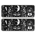 thumbnail image 1 of Kitchen Rugs Sets Of 2,Black Gothic Cat Bee Pattern Anti Fatigue Kitchen Mat Rugs Non Slip Washable,Decorative Kitchen Floor Mats for Kitchen,Sink,Laundry,17"x47"+17"x47", 1 of 5