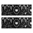 thumbnail image 1 of Kitchen Rugs Sets Of 2,Black Gothic Skull Cat Pattern Anti Fatigue Kitchen Mat Rugs Non Slip Washable,Decorative Kitchen Floor Mats for Kitchen,Sink,Laundry,17"X47", 1 of 5