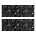 thumbnail image 1 of Kitchen Rugs Sets Of 2,Black Gothic Sun Moon Pattern Anti Fatigue Kitchen Mat Rugs Non Slip Washable,Decorative Kitchen Floor Mats for Kitchen,Sink,Laundry,17"X47", 1 of 5