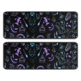 thumbnail image 1 of Kitchen Rugs Sets Of 2,Black Halloween Ghost Spider Pattern Anti Fatigue Kitchen Mat Rugs Non Slip Washable,Decorative Kitchen Floor Mats for Kitchen,Sink,Laundry,17"x47"+17"x47", 1 of 5