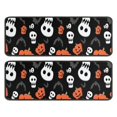 thumbnail image 1 of Kitchen Rugs Sets Of 2,Black Halloween Pumpkin Faces Anti Fatigue Kitchen Mat Rugs Non Slip Washable,Decorative Kitchen Floor Mats for Kitchen,Sink,Laundry,17"x47"+17"x47", 1 of 5