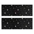 thumbnail image 1 of Kitchen Rugs Sets Of 2,Black Night Sky Pattern Anti Fatigue Kitchen Mat Rugs Non Slip Washable,Decorative Kitchen Floor Mats for Kitchen,Sink,Laundry,17"X47", 1 of 5
