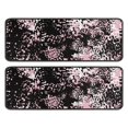 thumbnail image 1 of Kitchen Rugs Sets Of 2,Black and Pink Of Leopard Print Anti Fatigue Kitchen Mat Rugs Non Slip Washable,Decorative Kitchen Floor Mats for Kitchen,Sink,Laundry,17"x47"+17"x47", 1 of 5