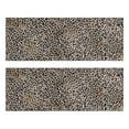 thumbnail image 1 of Kitchen Rugs Sets Of 2,Black and Tan Leopard Print Anti Fatigue Kitchen Mat Rugs Non Slip Washable,Decorative Kitchen Floor Mats for Kitchen,Sink,Laundry,17"X47", 1 of 5