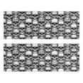 thumbnail image 1 of Kitchen Rugs Sets Of 2,Black White Skull Stack Pattern Anti Fatigue Kitchen Mat Rugs Non Slip Washable,Decorative Kitchen Floor Mats for Kitchen,Sink,Laundry,17"X47", 1 of 5