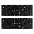 thumbnail image 1 of Kitchen Rugs Sets Of 2,Black White Star Moon Planet Comet Pattern Anti Fatigue Kitchen Mat Rugs Non Slip Washable,Decorative Kitchen Floor Mats for Kitchen,Sink,Laundry,17"X47", 1 of 5