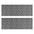 thumbnail image 1 of Kitchen Rugs Sets Of 2,Black White Tiny Skull Pattern Anti Fatigue Kitchen Mat Rugs Non Slip Washable,Decorative Kitchen Floor Mats for Kitchen,Sink,Laundry,17"X47", 1 of 5