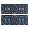 thumbnail image 1 of Kitchen Rugs Sets Of 2,Blue Abstract Pattern Anti Fatigue Kitchen Mat Rugs Non Slip Washable,Decorative Kitchen Floor Mats for Kitchen,Sink,Laundry,17"X47", 1 of 5