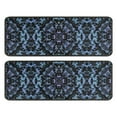 thumbnail image 1 of Kitchen Rugs Sets Of 2,Blue Abstract Pattern Anti Fatigue Kitchen Mat Rugs Non Slip Washable,Decorative Kitchen Floor Mats for Kitchen,Sink,Laundry,17"x47"+17"x47", 1 of 5