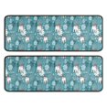 thumbnail image 1 of Kitchen Rugs Sets Of 2,Blue Christmas Polar Bear Pattern Anti Fatigue Kitchen Mat Rugs Non Slip Washable,Decorative Kitchen Floor Mats for Kitchen,Sink,Laundry,17"x47"+17"x47", 1 of 5