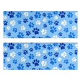thumbnail image 1 of Kitchen Rugs Sets Of 2,Blue Dog Paw Footprint Anti Fatigue Kitchen Mat Rugs Non Slip Washable,Decorative Kitchen Floor Mats for Kitchen,Sink,Laundry,17"X47", 1 of 5