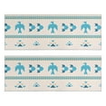 thumbnail image 1 of Kitchen Rugs Sets Of 2,Blue Ethnic Bird Pattern Anti Fatigue Kitchen Mat Rugs Non Slip Washable,Decorative Kitchen Floor Mats for Kitchen,Sink,Laundry,17"X47", 1 of 5