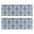 thumbnail image 1 of Kitchen Rugs Sets Of 2,Blue Floral Ornament Pattern Anti Fatigue Kitchen Mat Rugs Non Slip Washable,Decorative Kitchen Floor Mats for Kitchen,Sink,Laundry,17"X47", 1 of 5