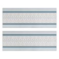 thumbnail image 1 of Kitchen Rugs Sets Of 2,Blue Geometric Striped Pattern Anti Fatigue Kitchen Mat Rugs Non Slip Washable,Decorative Kitchen Floor Mats for Kitchen,Sink,Laundry,17"X47", 1 of 5