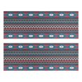 thumbnail image 1 of Kitchen Rugs Sets Of 2,Blue Geometric and Striped Pattern Anti Fatigue Kitchen Mat Rugs Non Slip Washable,Decorative Kitchen Floor Mats for Kitchen,Sink,Laundry,17"X47", 1 of 5