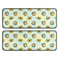 thumbnail image 1 of Kitchen Rugs Sets Of 2,Blue Highland Cow Sunflower Pattern Anti Fatigue Kitchen Mat Rugs Non Slip Washable,Decorative Kitchen Floor Mats for Kitchen,Sink,Laundry,17"x47"+17"x47", 1 of 5