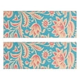 thumbnail image 1 of Kitchen Rugs Sets Of 2,Blue and Pink Pioneer Flower Anti Fatigue Kitchen Mat Rugs Non Slip Washable,Decorative Kitchen Floor Mats for Kitchen,Sink,Laundry,17"X47", 1 of 5