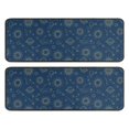 thumbnail image 1 of Kitchen Rugs Sets Of 2,Blue Sun Moon Cloud Star Pattern Anti Fatigue Kitchen Mat Rugs Non Slip Washable,Decorative Kitchen Floor Mats for Kitchen,Sink,Laundry,17"x47"+17"x47", 1 of 5