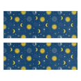 thumbnail image 1 of Kitchen Rugs Sets Of 2,Blue Sun Moon Star Pattern Anti Fatigue Kitchen Mat Rugs Non Slip Washable,Decorative Kitchen Floor Mats for Kitchen,Sink,Laundry,17"X47", 1 of 5