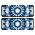 thumbnail image 1 of Kitchen Rugs Sets Of 2,Blue Tie Dye Mandala Pattern Anti Fatigue Kitchen Mat Rugs Non Slip Washable,Decorative Kitchen Floor Mats for Kitchen,Sink,Laundry,17"x47"+17"x47", 1 of 5