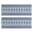 thumbnail image 1 of Kitchen Rugs Sets Of 2,Blue and White Geometric Striped Pattern Anti Fatigue Kitchen Mat Rugs Non Slip Washable,Decorative Kitchen Floor Mats for Kitchen,Sink,Laundry,17"X47", 1 of 5