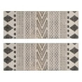 thumbnail image 1 of Kitchen Rugs Sets Of 2,Boho Black and White Tribal Ethnic Pattern Anti Fatigue Kitchen Mat Rugs Non Slip Washable,Decorative Kitchen Floor Mats for Kitchen,Sink,Laundry,17"X47", 1 of 5