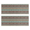 thumbnail image 1 of Kitchen Rugs Sets Of 2,Boho Blue Ethnic Pattern with Star Motifs Anti Fatigue Kitchen Mat Rugs Non Slip Washable,Decorative Kitchen Floor Mats for Kitchen,Sink,Laundry,17"X47", 1 of 5