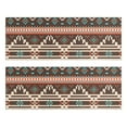 thumbnail image 1 of Kitchen Rugs Sets Of 2,Boho Blue Pixel Ethnic Pattern Anti Fatigue Kitchen Mat Rugs Non Slip Washable,Decorative Kitchen Floor Mats for Kitchen,Sink,Laundry,17"X47", 1 of 5