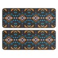thumbnail image 1 of Kitchen Rugs Sets Of 2,Boho Multicolor Geometric Ethnic Pattern Anti Fatigue Kitchen Mat Rugs Non Slip Washable,Decorative Kitchen Floor Mats for Kitchen,Sink,Laundry,17"x47"+17"x47", 1 of 5