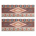 thumbnail image 1 of Kitchen Rugs Sets Of 2,Boho Red Southwestern Ethnic Pattern Anti Fatigue Kitchen Mat Rugs Non Slip Washable,Decorative Kitchen Floor Mats for Kitchen,Sink,Laundry,17"X47", 1 of 5