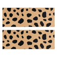 thumbnail image 1 of Kitchen Rugs Sets Of 2,Brown and Black Of Leopard Print Anti Fatigue Kitchen Mat Rugs Non Slip Washable,Decorative Kitchen Floor Mats for Kitchen,Sink,Laundry,17"X47", 1 of 5