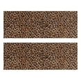 thumbnail image 1 of Kitchen Rugs Sets Of 2,Brown and Black Leopard Print Anti Fatigue Kitchen Mat Rugs Non Slip Washable,Decorative Kitchen Floor Mats for Kitchen,Sink,Laundry,17"X47", 1 of 5
