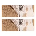 thumbnail image 1 of Kitchen Rugs Sets Of 2,Brown Boho Plant Pattern Anti Fatigue Kitchen Mat Rugs Non Slip Washable,Decorative Kitchen Floor Mats for Kitchen,Sink,Laundry,17"X47", 1 of 5