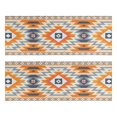 thumbnail image 1 of Kitchen Rugs Sets Of 2,Brown Geometric Quatrefoil Pattern Anti Fatigue Kitchen Mat Rugs Non Slip Washable,Decorative Kitchen Floor Mats for Kitchen,Sink,Laundry,17"X47", 1 of 5