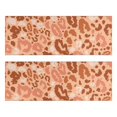 thumbnail image 1 of Kitchen Rugs Sets Of 2,Brown and Pink Of Leopard Print Anti Fatigue Kitchen Mat Rugs Non Slip Washable,Decorative Kitchen Floor Mats for Kitchen,Sink,Laundry,17"X47", 1 of 5