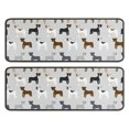 thumbnail image 1 of Kitchen Rugs Sets Of 2,Bulldog Dog Anti Fatigue Kitchen Mat Rugs Non Slip Washable,Decorative Kitchen Floor Mats for Kitchen,Sink,Laundry,17"x47"+17"x47", 1 of 5