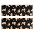 thumbnail image 1 of Kitchen Rugs Sets Of 2,Bulldog Dog and Footprints Anti Fatigue Kitchen Mat Rugs Non Slip Washable,Decorative Kitchen Floor Mats for Kitchen,Sink,Laundry,17"X47", 1 of 5