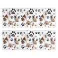 thumbnail image 1 of Kitchen Rugs Sets Of 2,Bulldog Dog and Footprints Anti Fatigue Kitchen Mat Rugs Non Slip Washable,Decorative Kitchen Floor Mats for Kitchen,Sink,Laundry,17"X47", 1 of 5